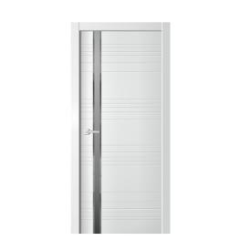 Полотно дверное ONYX32 серый бархат/зеркало фацет ДО 800